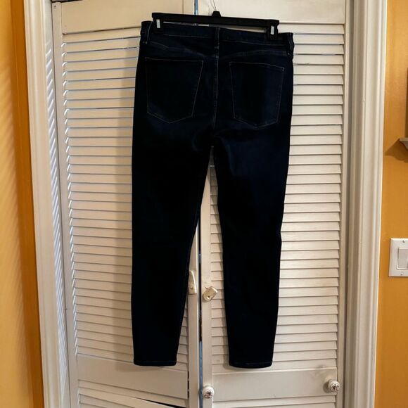 Dark Blue Women's Jeans size 12 L - Picture 4 of 11